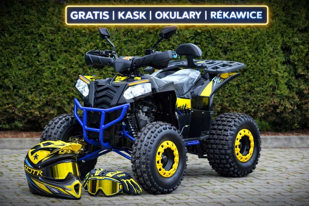 Quad 125cc Commander XXL | NOWY | Led | Gwarancja | Gratis | Kask |