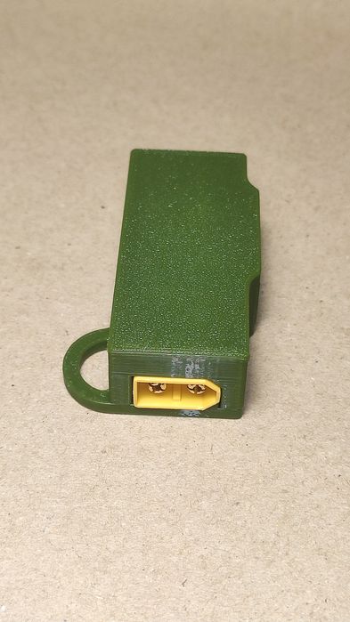 Адаптер XT60 - USB-C/USB-A для FPV батарей 2-6S, 36W з вольтметром