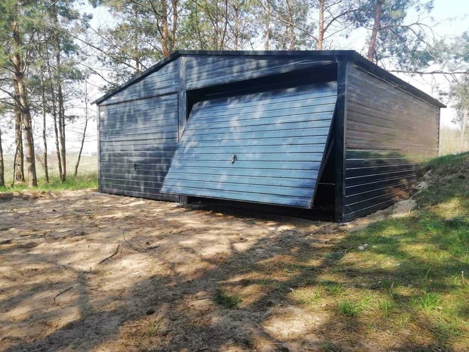 Garaż dwuspadowy 6x5,8, 6x5, 6x6, blaszaki, hale