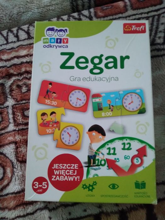 Gra edukacyjna Zegar