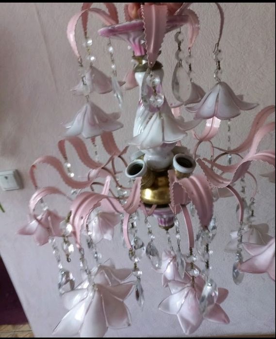 Люстра кришталева