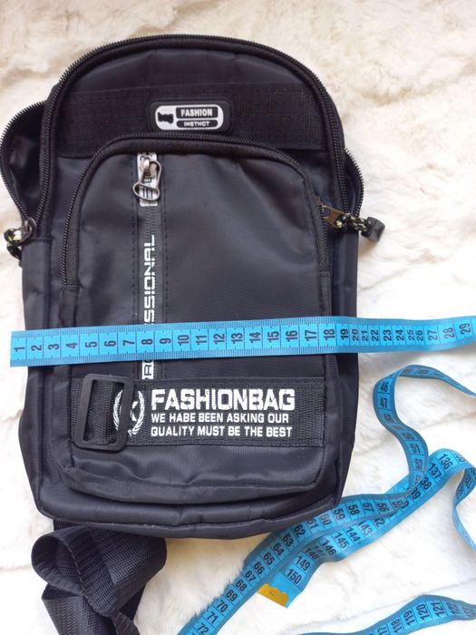 Сумка чорна 28/18 см