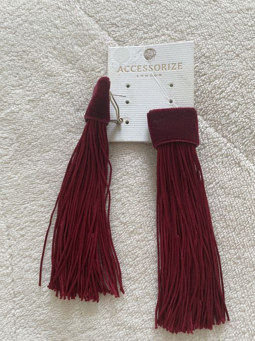 Сережки кисточки