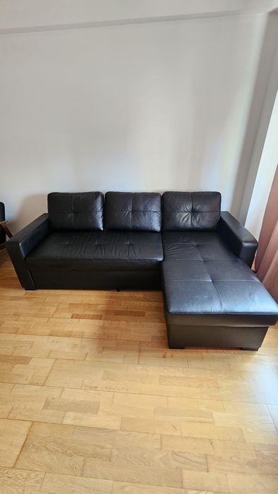 Sofá-cama IKEA 3 lugares com chaise longue – 230 × 150 cm