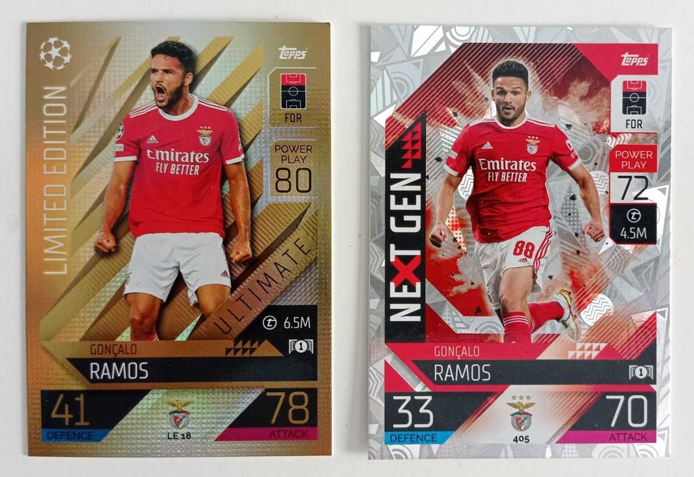 MESSI, HAALAND, SALAH,  Gonçalo Ramos, TOPPS Match Attax