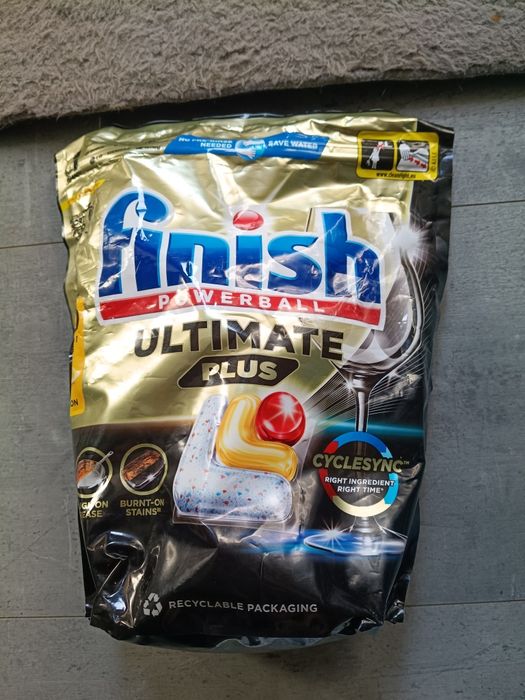 Kapsułki do zmywarki finish ultimate plus 90szt