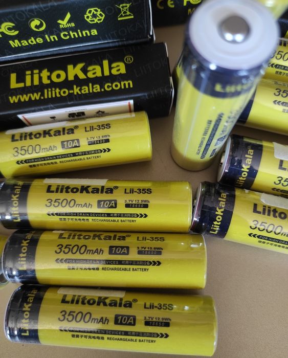 Pilha 18650 3,7v - Bateria com 3500 mAh