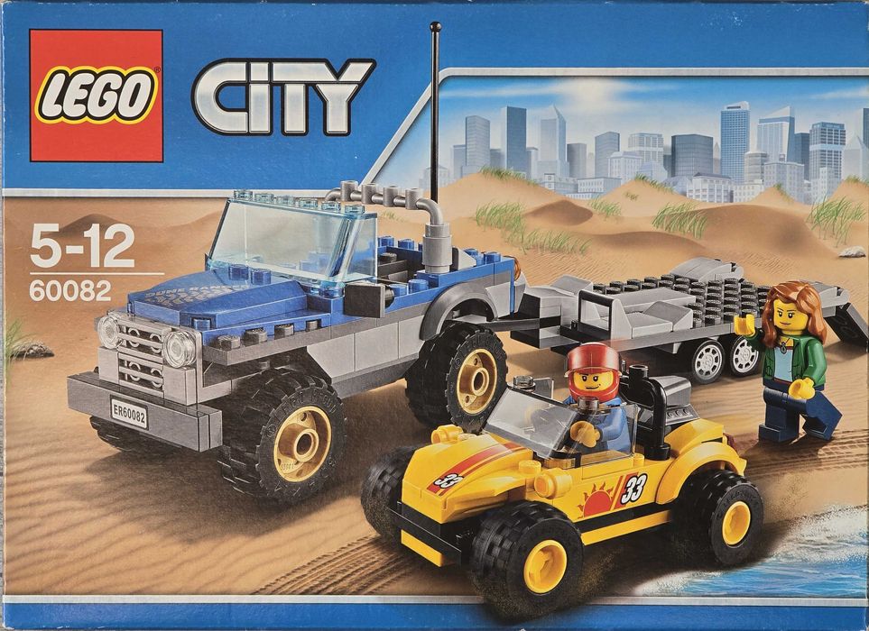 Klocki LEGO CITY 60082 - Mała terenówka z przyczepką NOWE