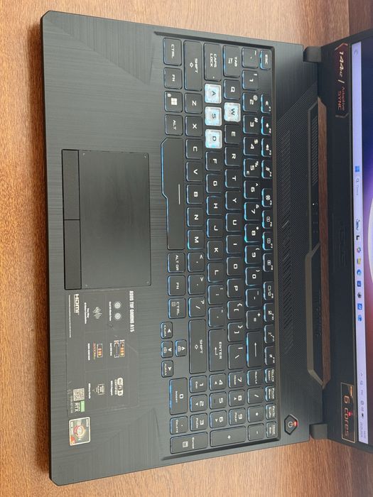 Asus Tuf Gaming A15 16/512 Gb, Ryzen 5 4600H, RTX 3050, Игровой ноутбук