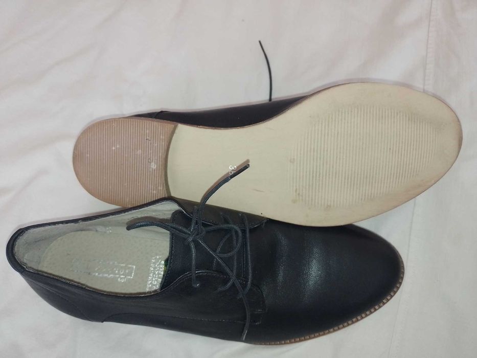 Туфлі шкіра, туфли кожаные 38р. 5th avenue