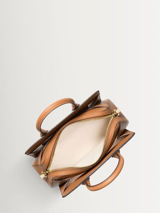 Michael Kors Laila Small Satchel Bag Vanilla/Acorn,Оригінал
