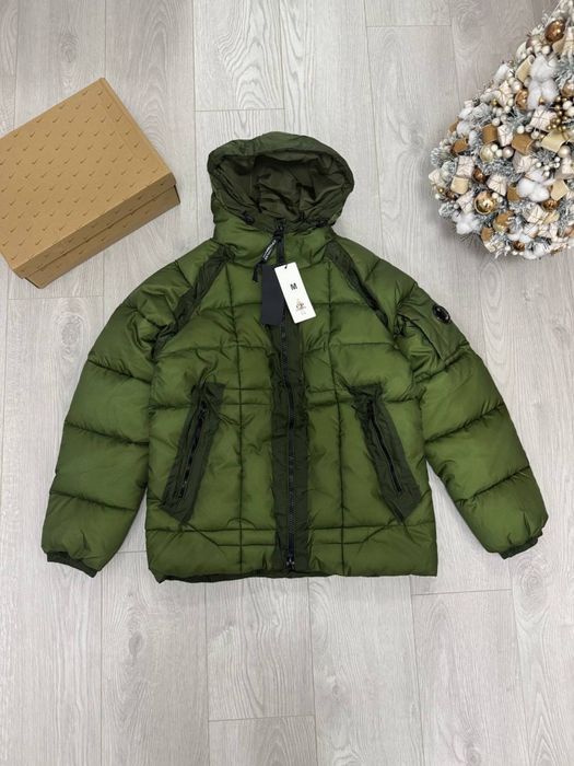 (ВЖЕ В УКРАЇНІ)Пуховик C.P Company D.D Shell Orange