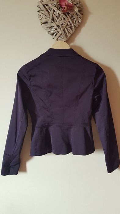 Żakiet Reserved Basic ciemny fiolet 36