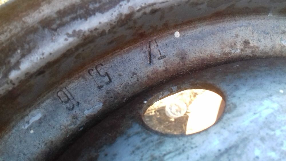 Диск стальной б/у на 16