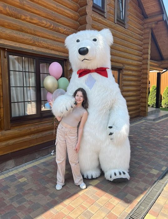 Ведмідь Мішка  Пес Патрон день народження привітати