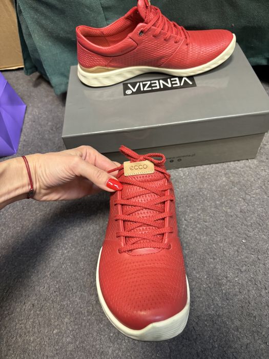 Ecco S Lite Damskie Buty Do Golfa Tomato Racer