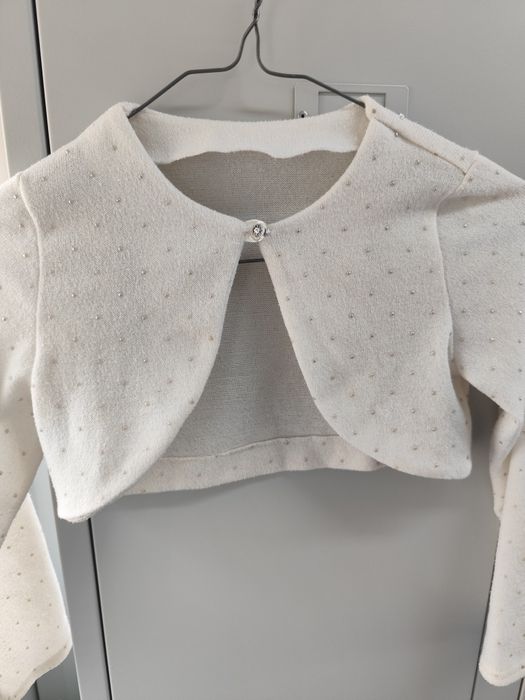 Krótki sweterek bolerko wdzianko dla dziewczynki Al-Da r. 134