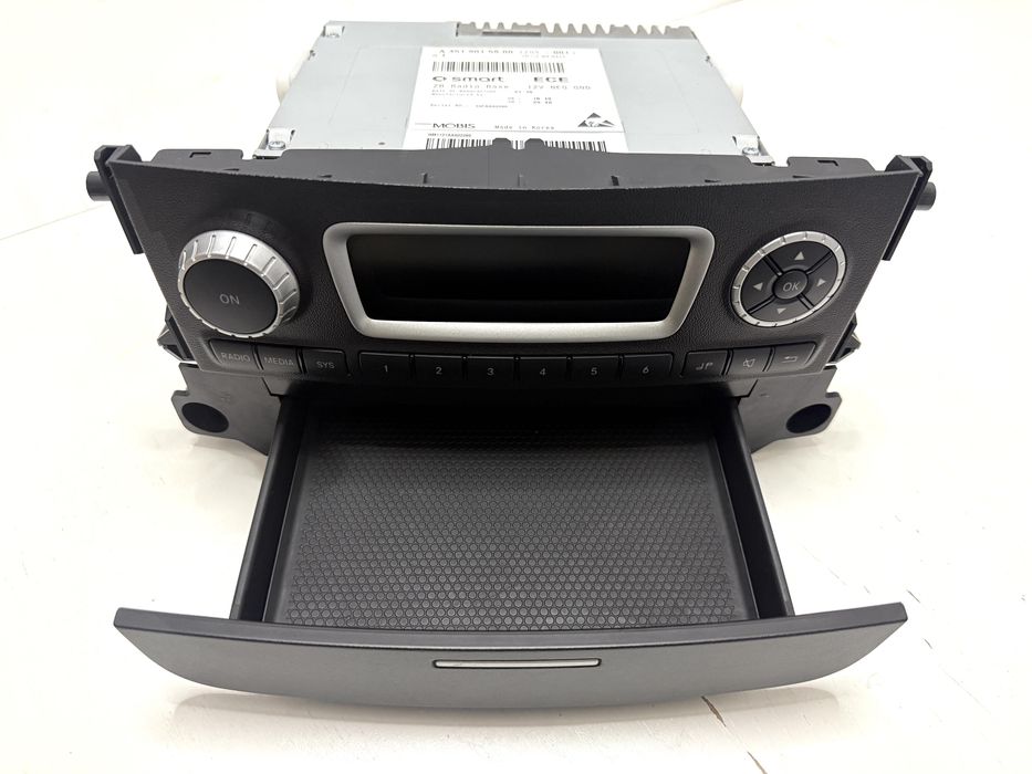 Radio original e gaveta de Smart Fortwo 451
