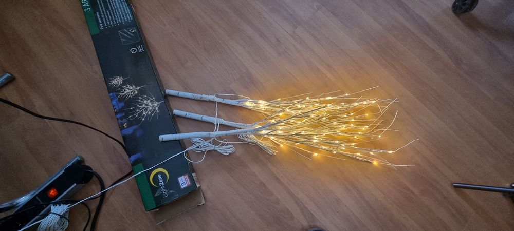 Arbustos leds para jardim