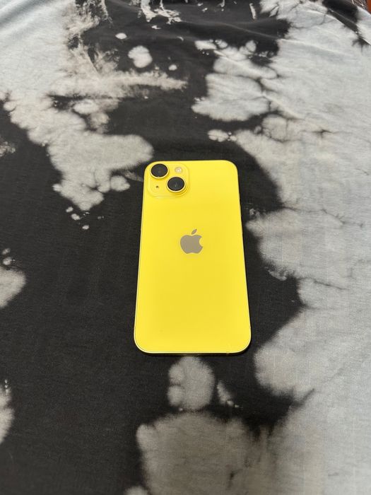 iPhone 14 Yellow 128gb жовтий айфон в гарному стані