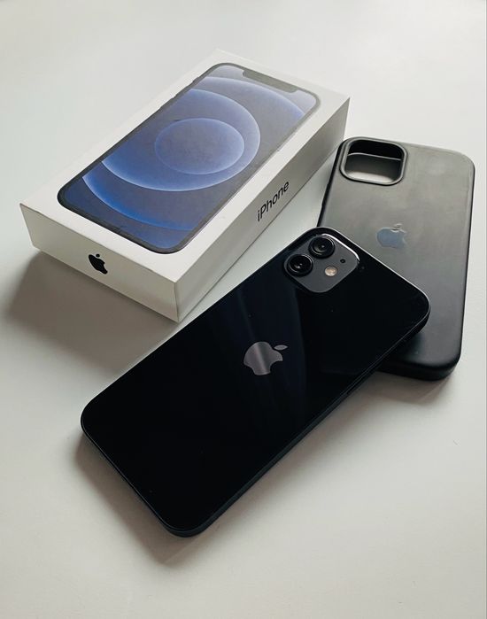 iPhone 12 64GB (czarny) stan bardzo dobry