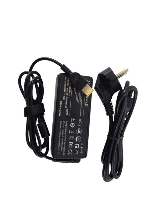 Zasilacz do laptopa lenovo 65 W 20 V 3,25 A WTYK KWADRATOWY