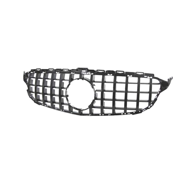 GRELHA MERCEDES CLASE C W205 14-18 LOOK AMG GT PRETO BRILHANTE