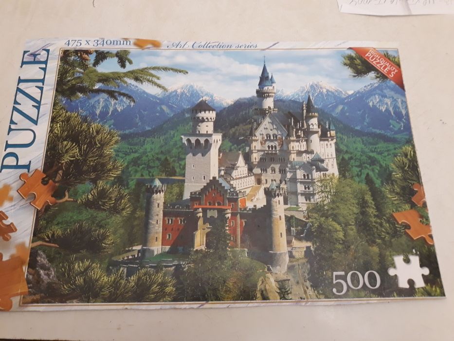 Пазлы на 500шт(без 1 шт)-100 грн.+на 1000шт-200грн