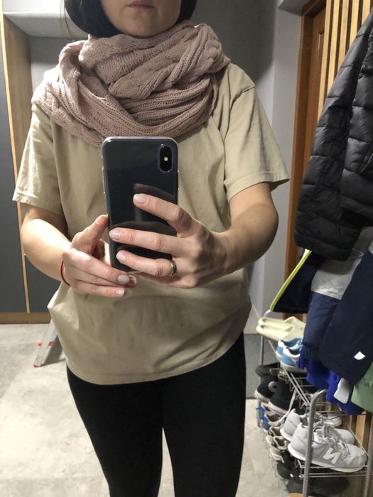 Sweterkowy komplet komin i czapka F&F