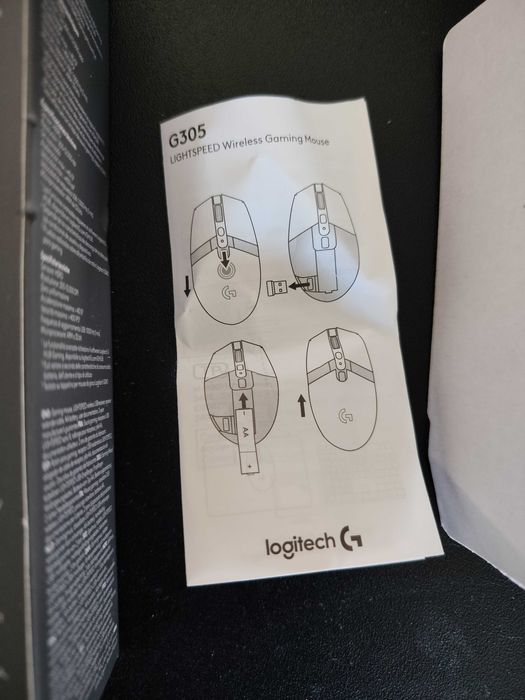 Rato Óptico Logitech G305 LightSpeed Wireless 12000DPI Preto