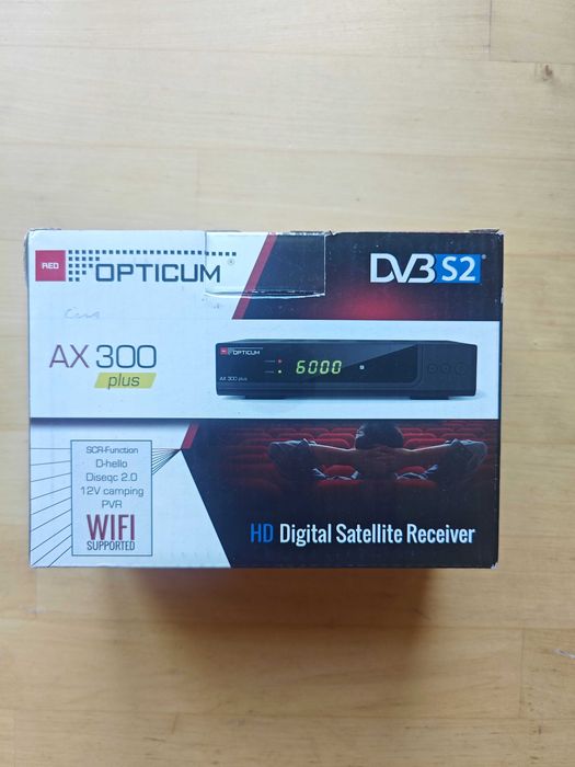 Dekoder satelitarny HD Opticum AX 300