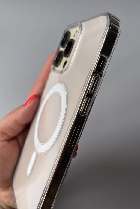 чехол на айфон с Magsafe прозрачный iPhone 13 15 17 ProMax