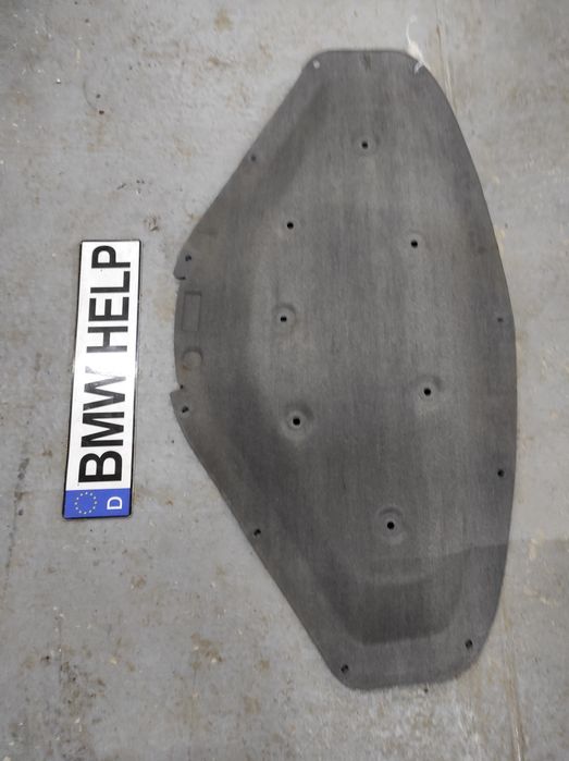 Шумка капота Утеплитель БМВ Ф30 Разборка BMW HELP