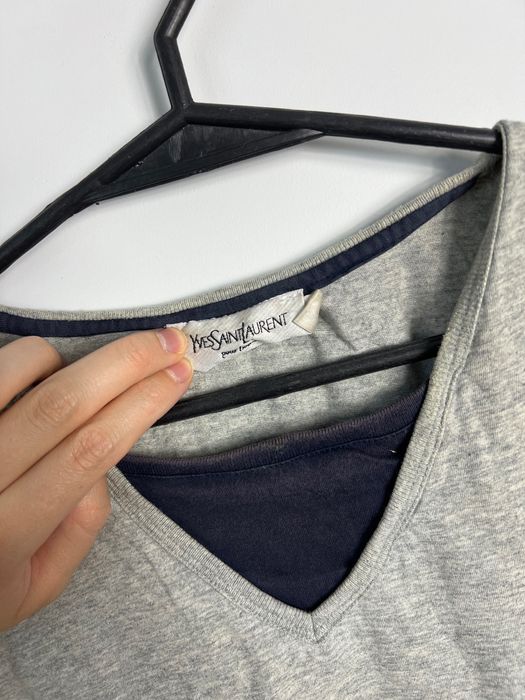 Tshirt Yves Saint Laurent YSL grey Koszulka