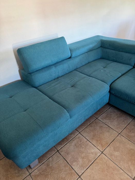 Sofá Grande com Chaise Longue — Muito Confortável e Espaçoso!!