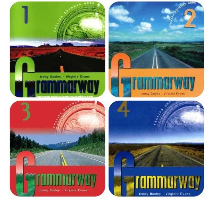 Підручники Grammarway 1,2,3,4.