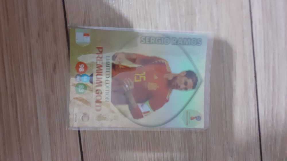 Karty piłkarskie limited edition premium gold World Cup 2018