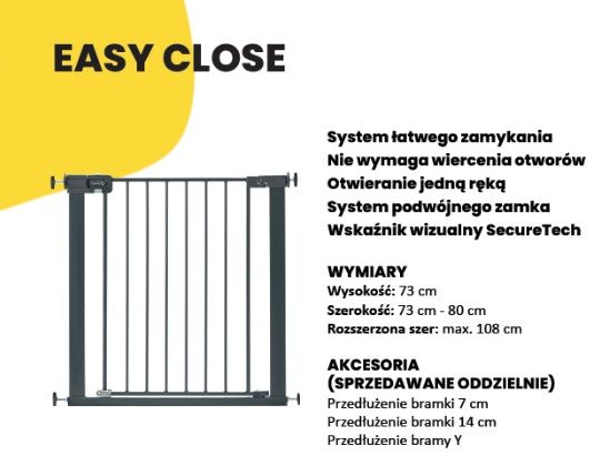 Safety 1st bramka 73-80cm