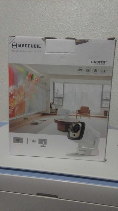 Projetor MAGCUBIC HY310 Wi-Fi + Bluetooth | Android 11 | Full HD NOVO