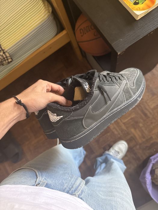 Jordan 1 Low Travis Scott - Black Phantom