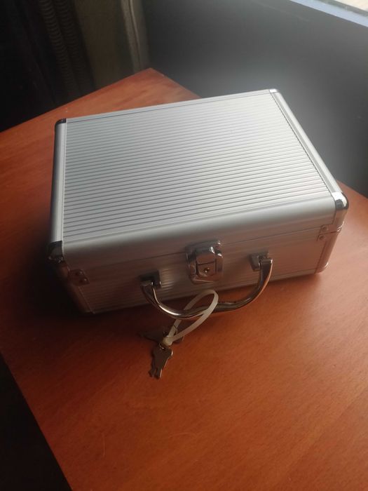 caixa de segurança em aluminio