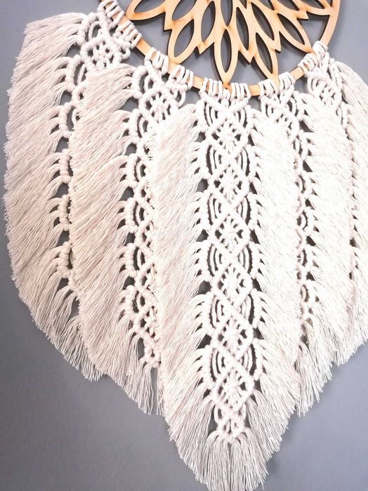 Łapacz snów Makrama ścienna Dekoracja wnętrz BOHO