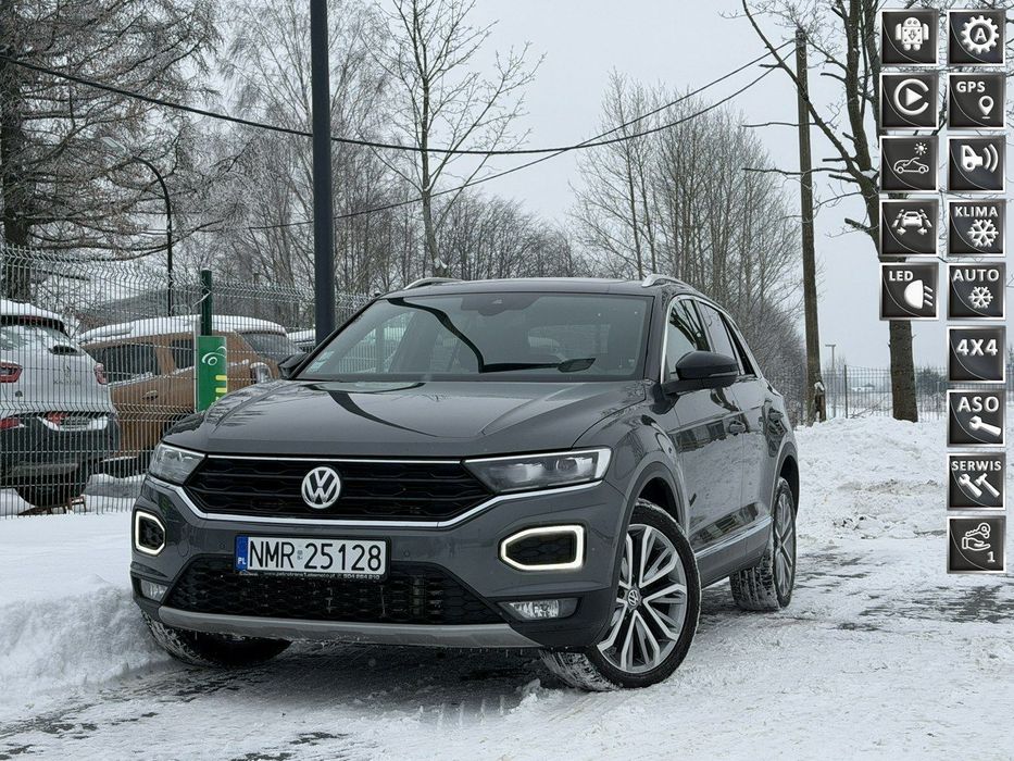 Volkswagen T-Roc 2.0 TDI / 150KM 4MOTION FULL LED Wirtual Cockpit Nawigacja Panorama