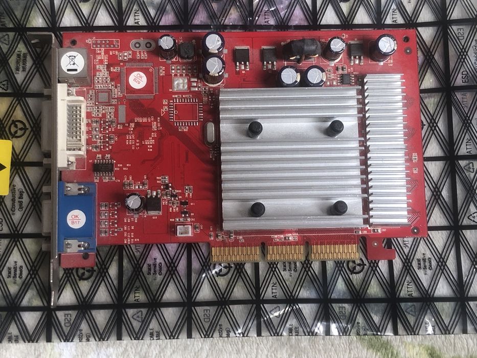 Karta graficzna Geforce 6200  agp 8x, 256 mb ddr 2