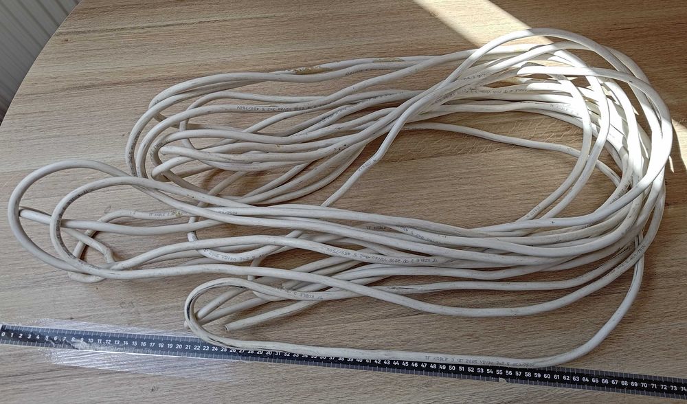 Przewód elektryczny YDYżo 3x2.5 10m 450/750V 20 metrów TF Kable 2005 kabel