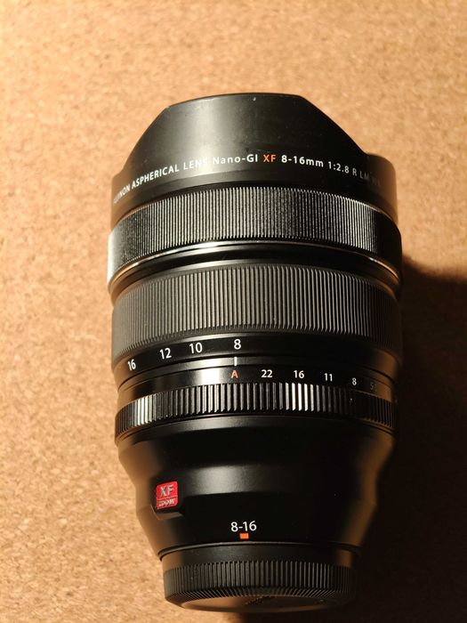 Objetiva Fujinon 8-16 mm