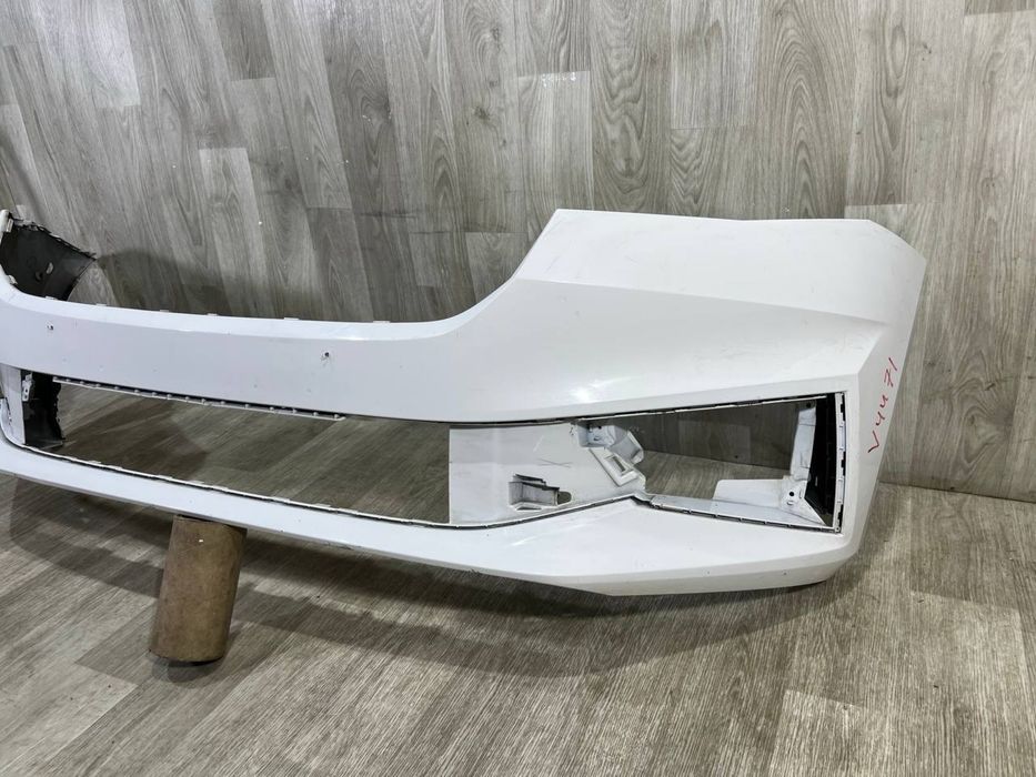 Бампер передний Skoda Fabia 4 | 2021 2022 2023 2024 г. ))
