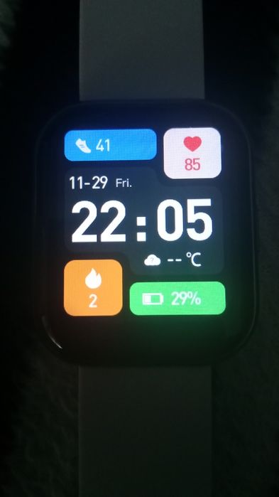 Smartwatch GTS4 NOVO Negociável c/ batimento cardíaco e pedómetro