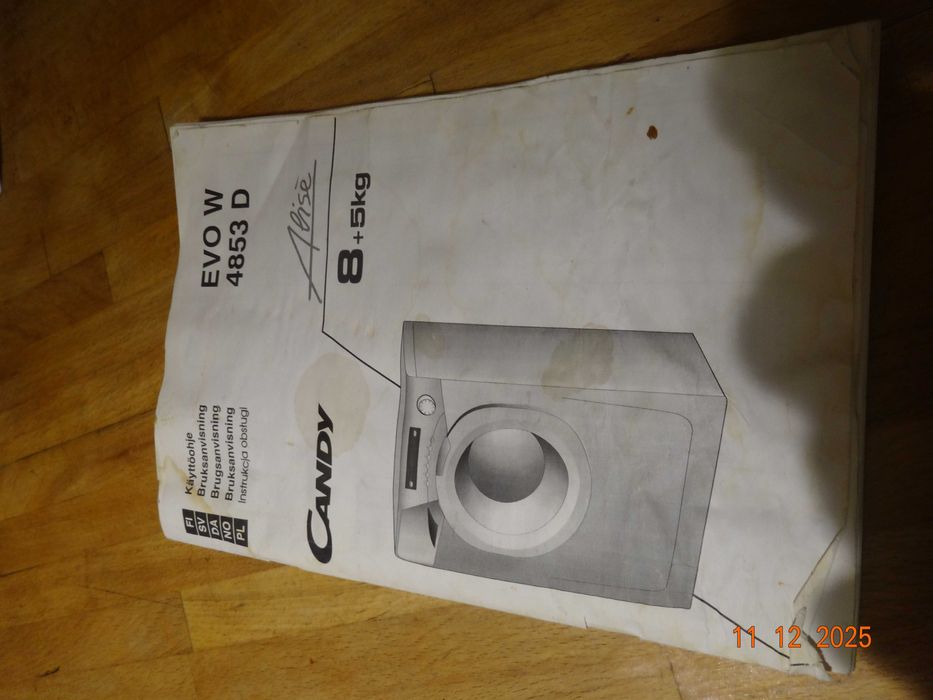 pralko-suszarka CANDY EVO W 4853 D