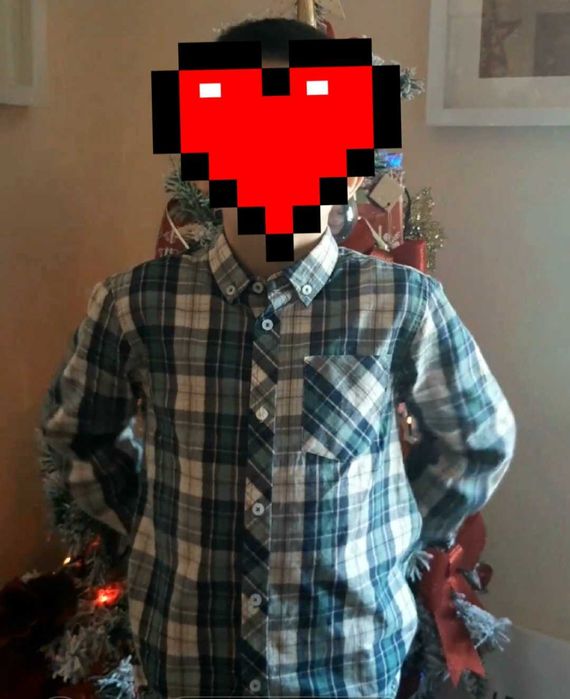 Camisa menino 7/8 anos